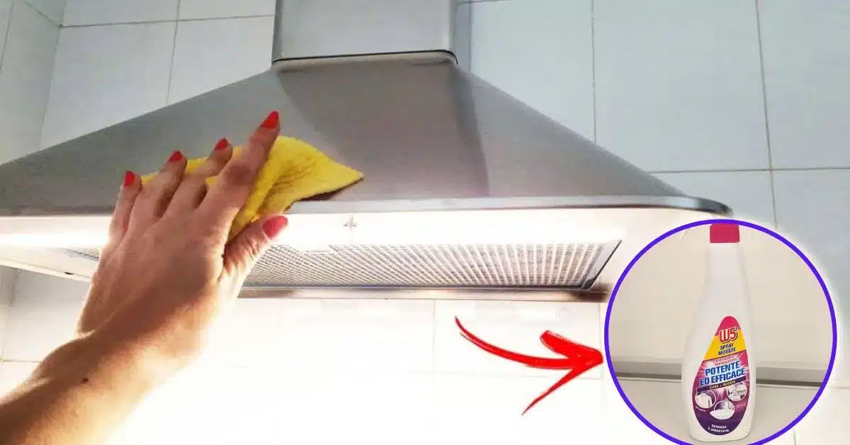 Come Pulire la Cappa della Cucina con W5 Spray Mousse di Lidl