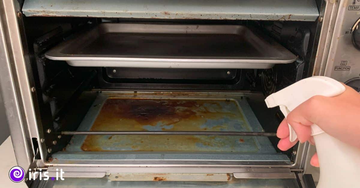 olio bruciato forno
