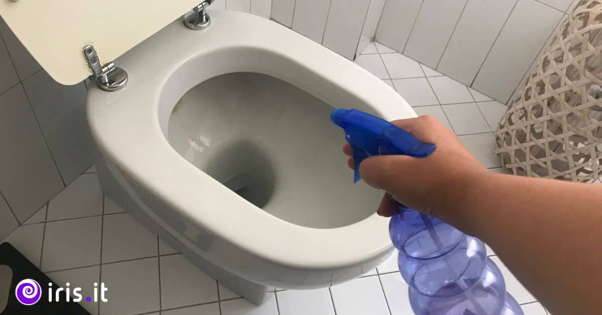 sbiancare interno wc