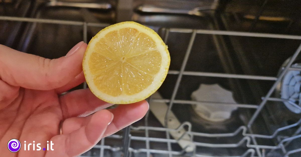 limone in lavastoviglie