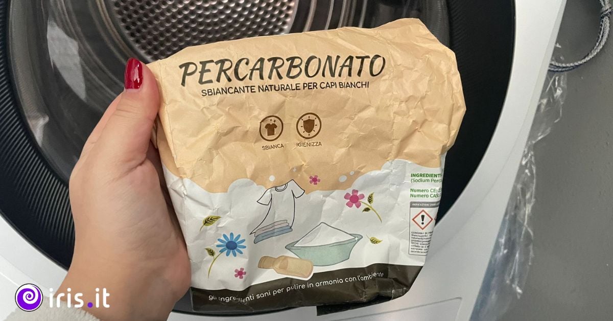 percarbonato per lavatrice
