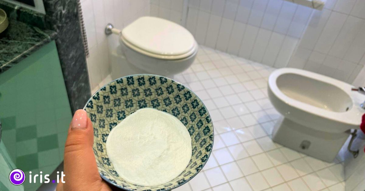 bicarbonato in bagno